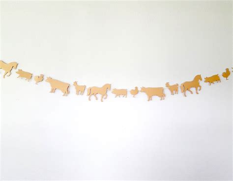 Farm Animals Banner Farm Banner Livestock Banner Farm Party - Etsy