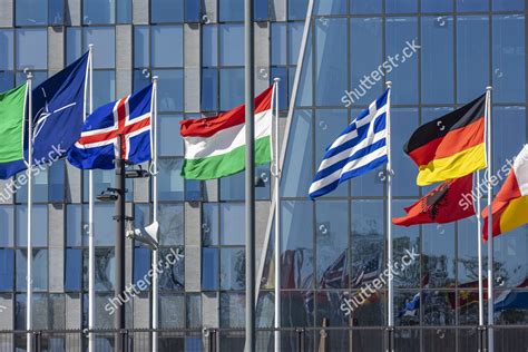 Flag Raising Ceremony Nato Adds Finland Editorial Stock Photo - Stock ...