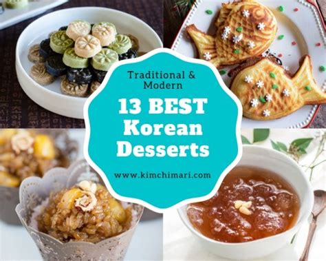 13 Best Korean Desserts (Traditional and Modern) - Kimchimari