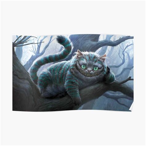 "Cheshire cat" Poster for Sale by Encryptionzz | Redbubble