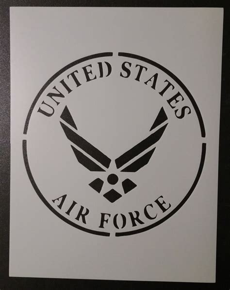 United States Air Force Custom Stencil FAST FREE SHIPPING - Etsy