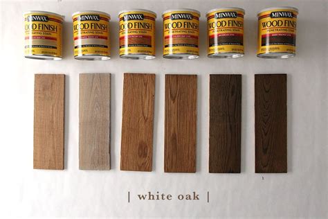 How 6 different stains look on 5 popular types of wood – Artofit