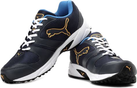 Puma Strike DP Running Shoes For Men - Buy Navy Blue, Brilliant Blue, Zinnia Color Puma Strike ...