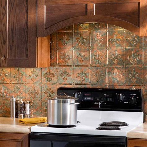 List Of Copper Tile Backsplash Ideas Basic Idea | Home decorating Ideas