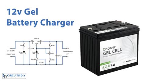 12 Volt Gel Cell Battery Charger Circuit