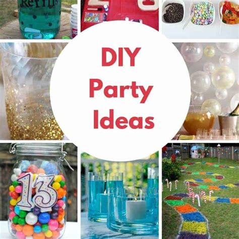 DIY Birthday Party Ideas that Rule! - Princess Pinky Girl