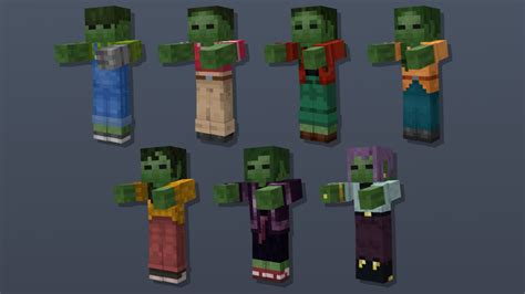 Better Zombies Texture Pack Para Minecraft 1.19.2, 1.18.2 - ZonaCraft