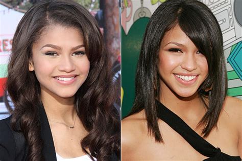 Zendaya + Cassie – Celeb Look-Alikes