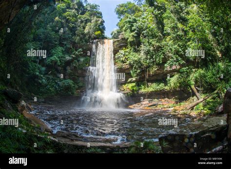 Waterfall, Maliau Basin, Sabah, Malaysia, Borneo Stock Photo - Alamy