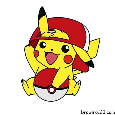 Pikachu Drawing For Kids - Infoupdate.org