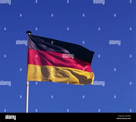 German flag, Germany Stock Photo - Alamy