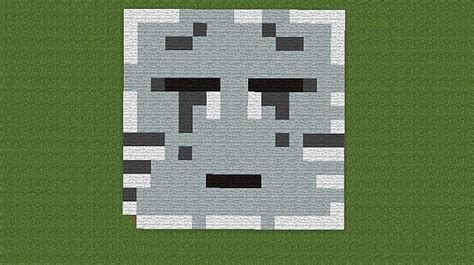 Ghast Face Minecraft Map