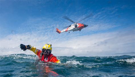 In the Water with the Elite Rescuers of the U.S. Coast Guard | Coast guard, Coast guard rescue ...