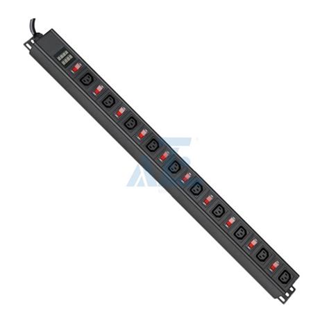 Vertical Basic Rack PDU | IEC C13 Rack PDU | Rack PDU | AZE