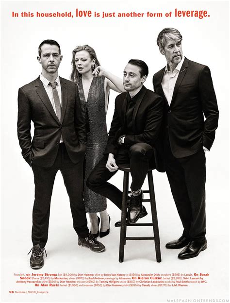 Kieran Culkin and the cast of Succession - Esquire Photoshoot - 2018 - Kieran Culkin Photo ...