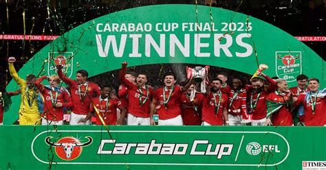 Carabao Cup 2023: Manchester United lift the trophy following 2-0 ...