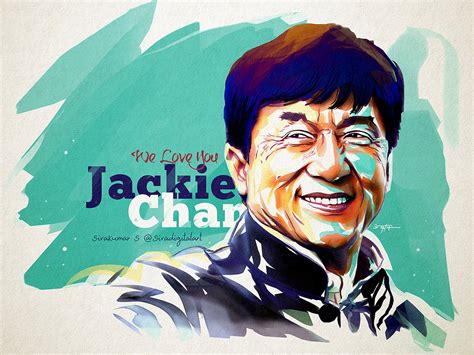 Happy Birthday Jackie Chan! by Sivakumar S on Dribbble