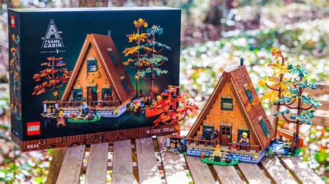 LEGO A-Frame Cabin REVIEW | Set 21338 - YouTube