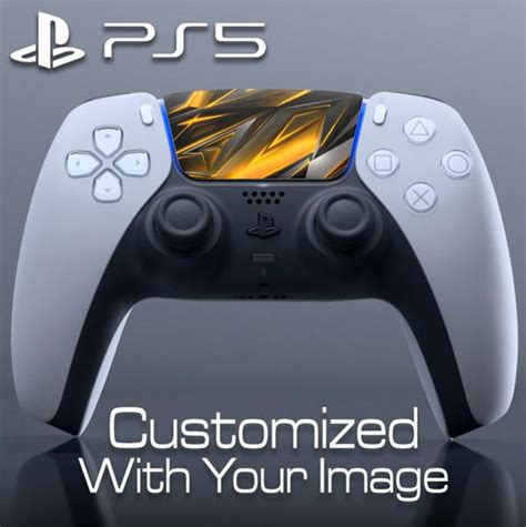 Custom DualSense Controller Skin – Touchpad – FlamingToast