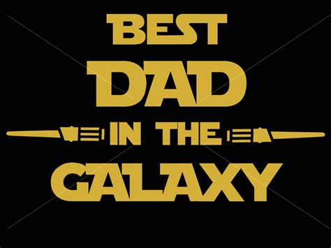 Star Wars Father's Day Svg