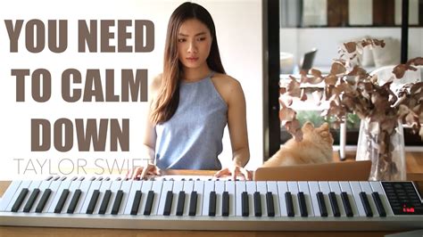 Taylor Swift - You Need To Calm Down Piano Cover (Chords Tutorial) - YouTube