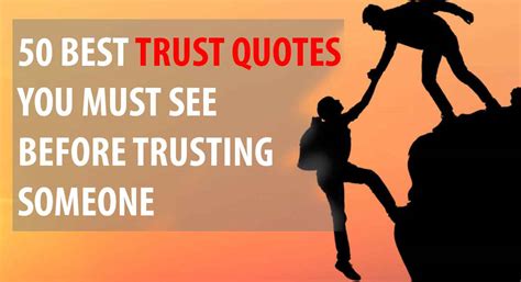 TRUST QUOTES - BEST QUOTES YOU MUST SEE BEFORE TRUSTING