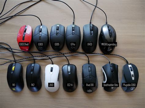 A CSGO player's mouse collection : r/MouseReview