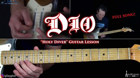 Dio – Holy Diver Guitar Lesson (Full Song) | Guitar Techniques and Effects