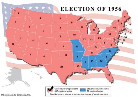 United States presidential election of 1956 | United States government | Britannica