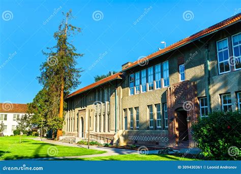 Architecture of San Jose State University, California Stock Image - Image of city, downtown ...