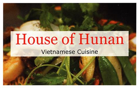 House of Hunan | Order Online | Delivery | Vietnamese Cuisine | Lincoln NE | City-Wide Delivery ...