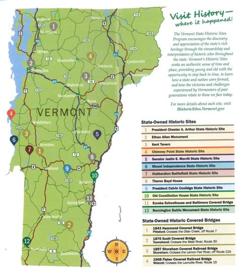 Vermont State Parks Map: A Guide To Exploring The Great Outdoors - 2023 ...