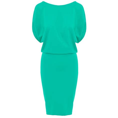 Paris Jersey Midi Dress In Green | ROSERRY | Wolf & Badger