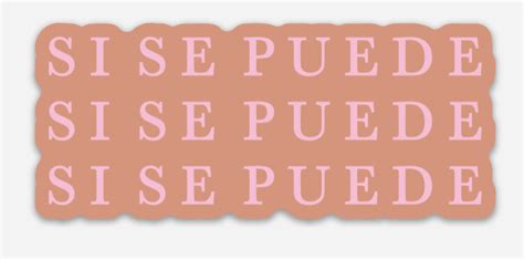 Si Se Puede Sticker – Paraíso Plant Studio