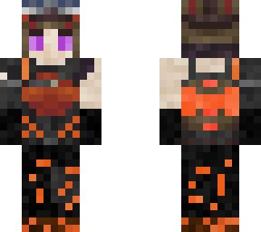 Fire Renegade Raider | Minecraft Skin