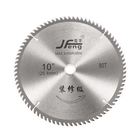 Circular Saw Blades 10 Inch 80 Tooth TCT Hard and Soft Wood Saw Blades - Walmart.com - Walmart.com