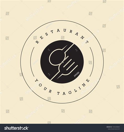 Restaurant Logo Spoon Fork Icon Modern Stock Vector (Royalty Free) 1656268684 | Shutterstock