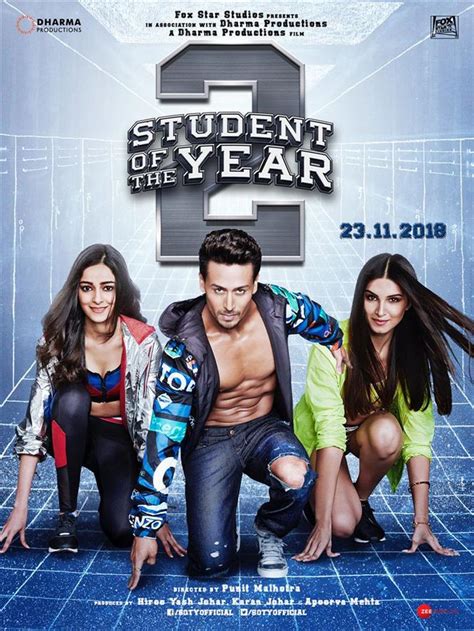 Student Of The Year 2 First look Poster featuring all lead actors Hindi ...