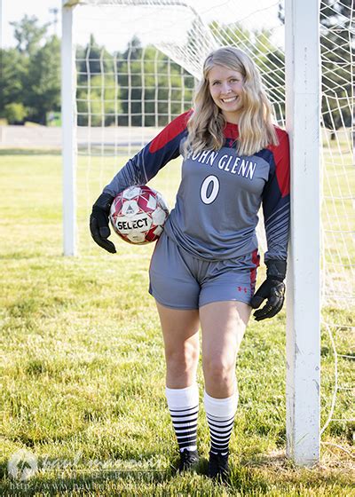 John Glenn Senior Portraits - Girls Soccer Senior Pictures