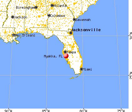 Myakka City Florida Map - Anetta Mathilda