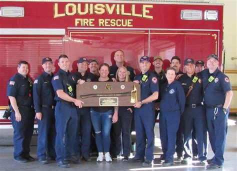 Battalion Chief Schroeder Retires - Louisville Fire Protection District