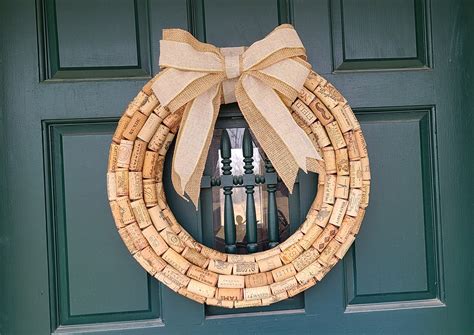 Wine Cork Wreath | Etsy