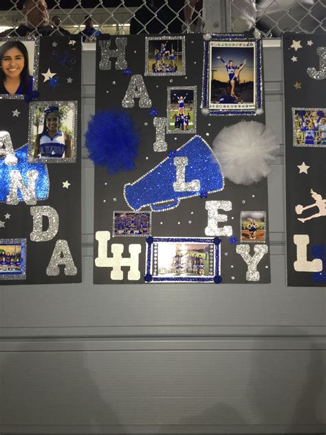 Senior Night Cheer Poster I designed | Cheer posters, Cheer decorations ...