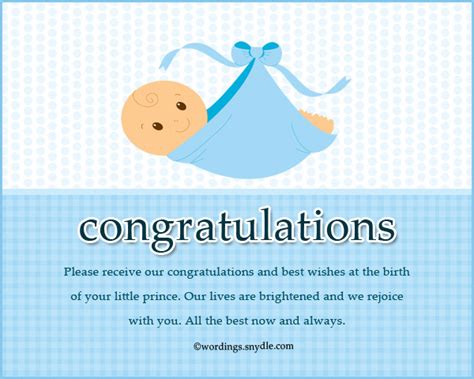 Congratulation Messages for New Born Baby Boy – Wordings and Messages