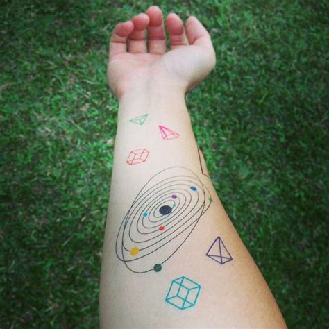 Simple Space Tattoos: 40+ Most Beautiful Cosmos Tattoo Ideas