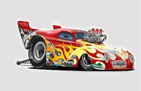 Drag Car Cartoon Drawings | Cartoon car drawing, Car cartoon, Cool car drawings