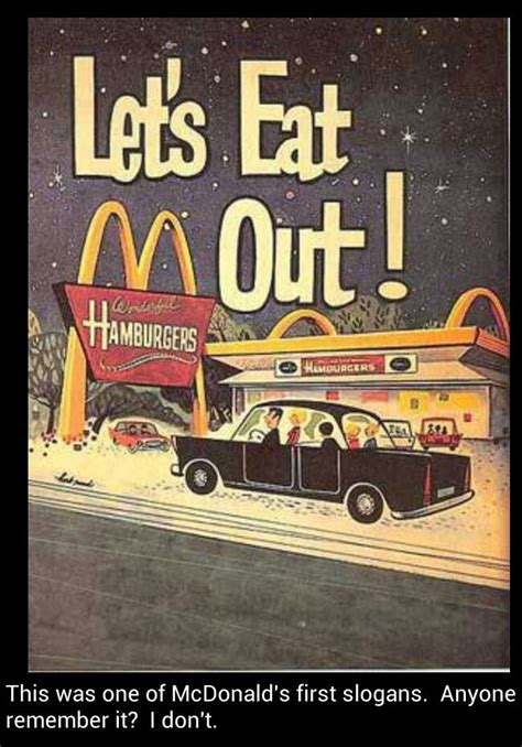 Looking back on 58yrs of McDonald's slogans | Vintage ads, Vintage posters, Vintage advertisements