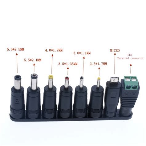 Universal-8pcs-5-5x2-1mm-Multi-type-Male-Jack-for-DC-Plugs-for-AC-Power ...