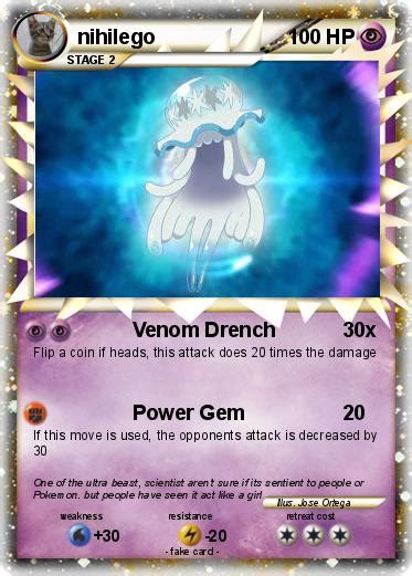 Pokémon nihilego - Venom Drench - My Pokemon Card