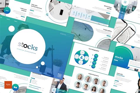 Stocks - Powerpoint Template | PowerPoint Templates ~ Creative Market